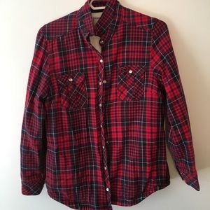 Insulated Red/Blue Flannel